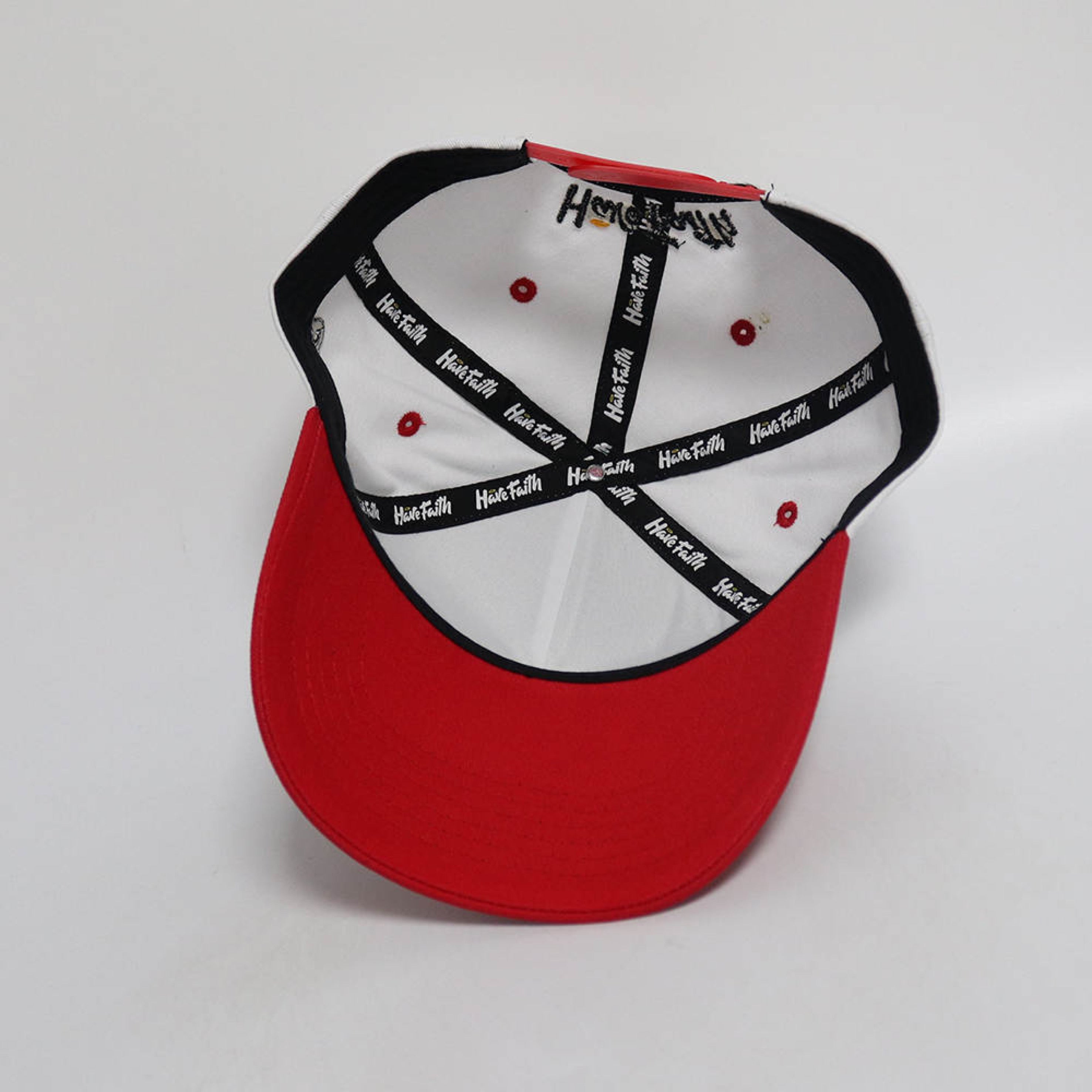 HAVE FAITH HAT-RED